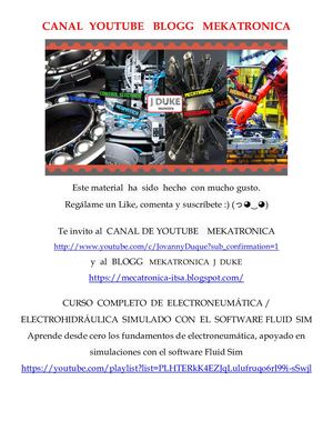Circuito Nº 6 Ciclo úNico De Cilindro De Doble Efecto Con Electroválvulas Monoestable 5 2 (Neumática) O 4 2 (Hidráulica)