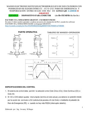 Simulación De Plc Factory I O Y Somachine Grafcet 10 Casos Guía