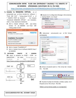 Plc Ezopc Fluid Simp Step 7 Tia Portal