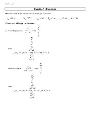 TPC chap 1 correction d'exercices