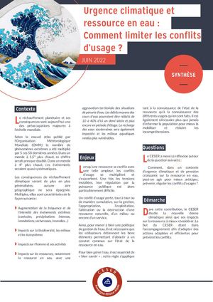 Synthèse Urgence Climatique