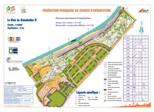 Parcours permanent d'orientation - Le Bois de Colombelles II