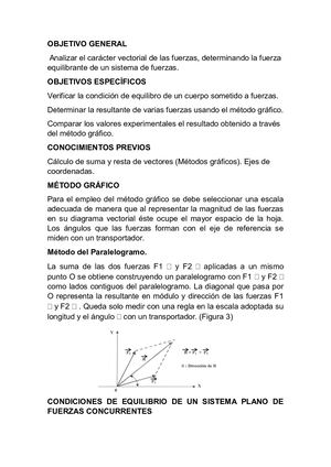 Fuerzas Concurrentes Laboratorio