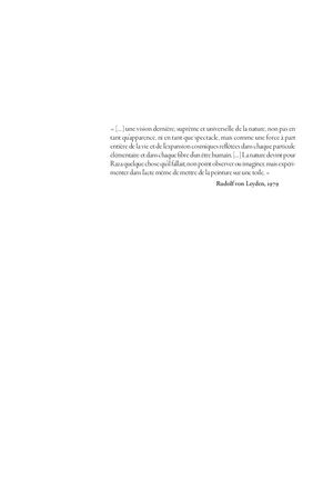Extrait de L'Esprit de la nature