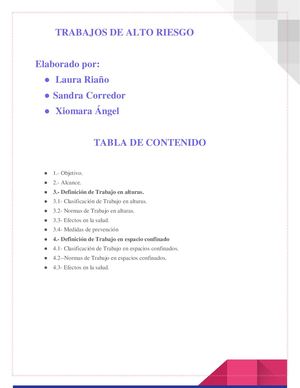 Tareas De Alto Riesgo (1) (2)