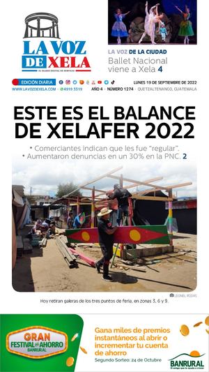 EDICIÓN DIGITAL #1274 del diario LA VOZ DE XELA