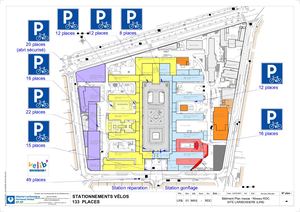 Plan de localisation parking velo LRB