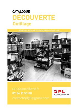 Catalogue Outillage DPL Quincaillerie