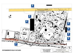 Plan de localisation parking velo LMR 2022