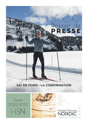 Haute Savoie Nordic Dossier De Presse 2022 2023 Hd