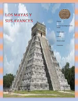 Tecnologia Avances Tecnologicos Civilizacion Maya A