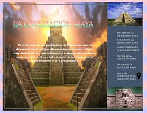Tecnologia Avances De La Civilización Maya