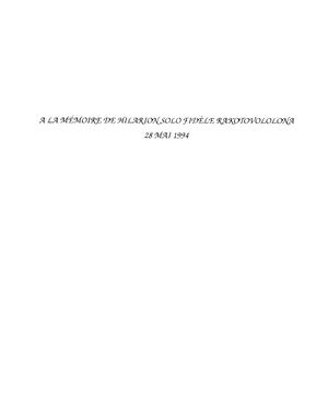 Extrait de Dictionnaire malgache dialectal-français
