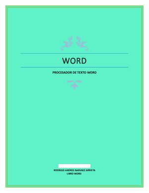 HERRAMIENTAS DE WORD