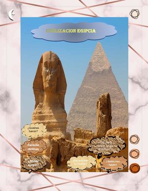 Civilización Egipcia