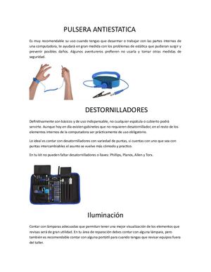 Pulsera Antiestatica