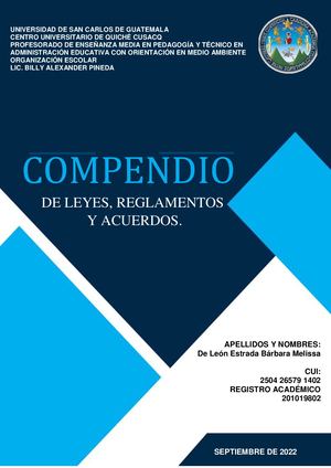 Compendio Bárbara Melissa