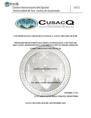 Rubidia Cutz Consolidado Organizacion Escolar