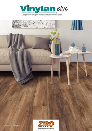 Vinylan plus,  Vinyl Bodenbelag - Prospekt