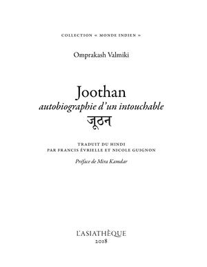Extrait de Joothan
