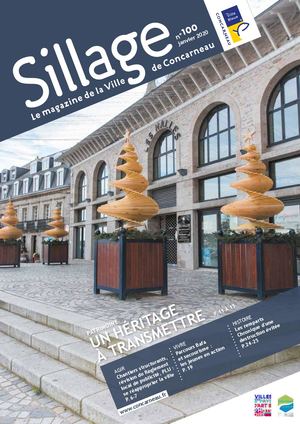 Magazine Sillage n° 100 - 01/2020 - Ville de Concarneau
