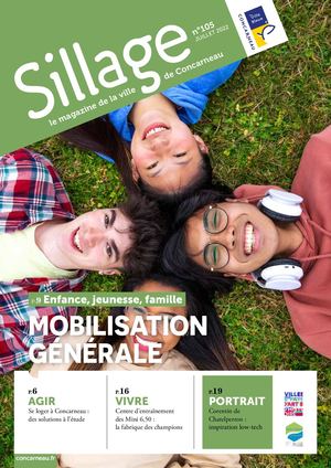 Magazine Sillage n° 105 - 07/2022 - Ville de Concarneau