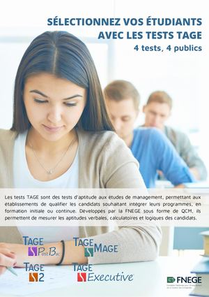 Plaquette Tests Tage