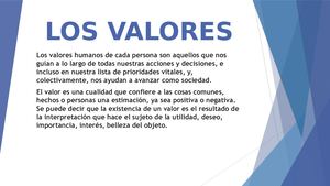 Los Valores 2