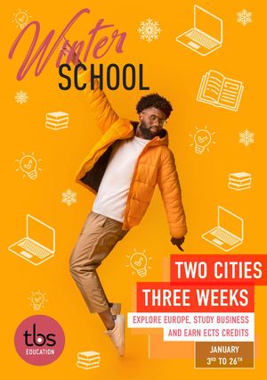 Winter School Brochure