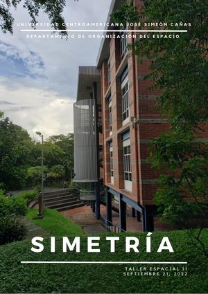Simetría Taller Espacial II