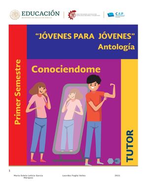 1 Tutor 1ero Conociendome Tutores