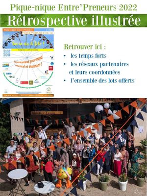 Retrospective illustrée - Pique-nique Entre'preneurs 2022