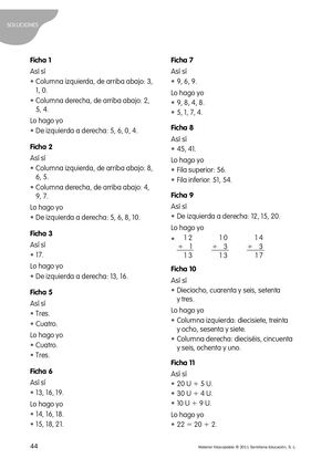 Soluciones Mates 1º