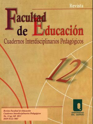 Cuadernos Interdisciplinarios Pedagógicos, No 12 (2011) (Editor Y Autor)