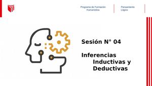Inferencias Inductivas y deductivas