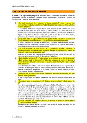 Las Tic En La Sociedad
