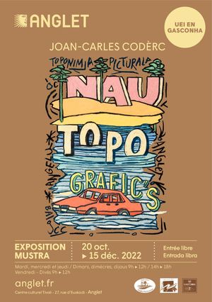 Dépliant Expo Jean-Charles Couderc - Toponymie