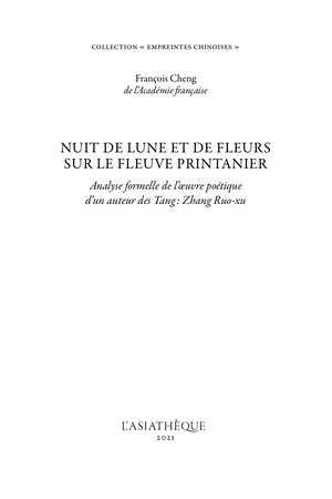 Extrait Fleuve printanier