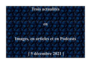 Panorama De Presse Du 05 12 21