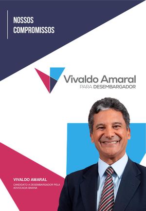 Compromissos Vivaldo Amaral