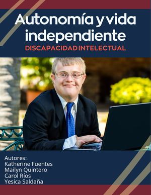 Autonomía y vida independiente discapacidad intelectual