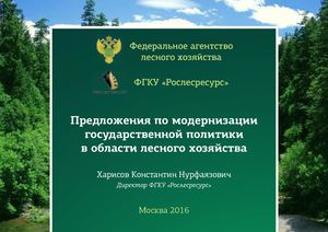 Презентация для компании Лесресурс