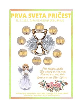 Pričest Svibanj 2022 G