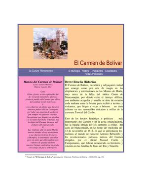 Inventario Cultural Zodes Montes De Maria 8