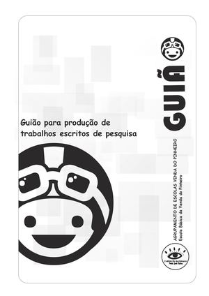 Guião para produção de trabalhos escritos de pesquisa
