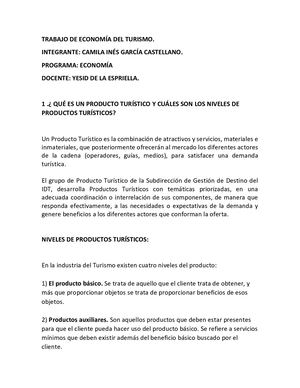 Producto Turístico