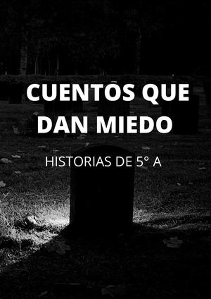 Cuentos De Terror Por 5° A 2022