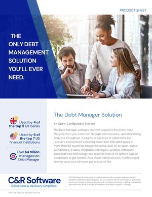 Product Sheet Debt Manager Collections And Recovery Platform