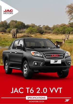 Jac T6 2 0 Vvt Brochure New