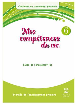 Guide Mes compétences de vie 6e